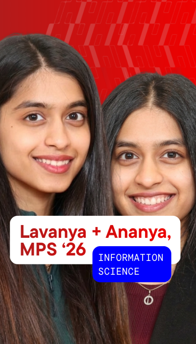 Lavanya and Ananaya MPS '26